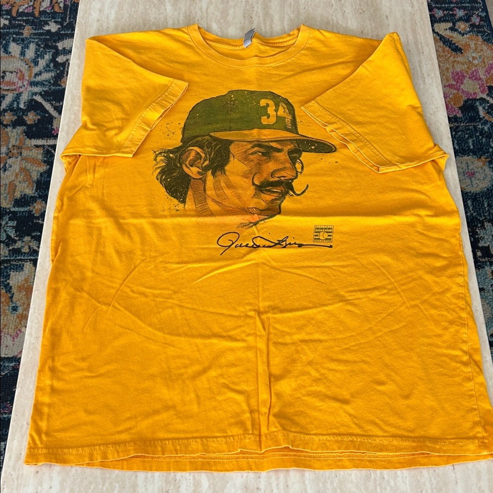 Next Level Apparel Mustard Graphic Tee